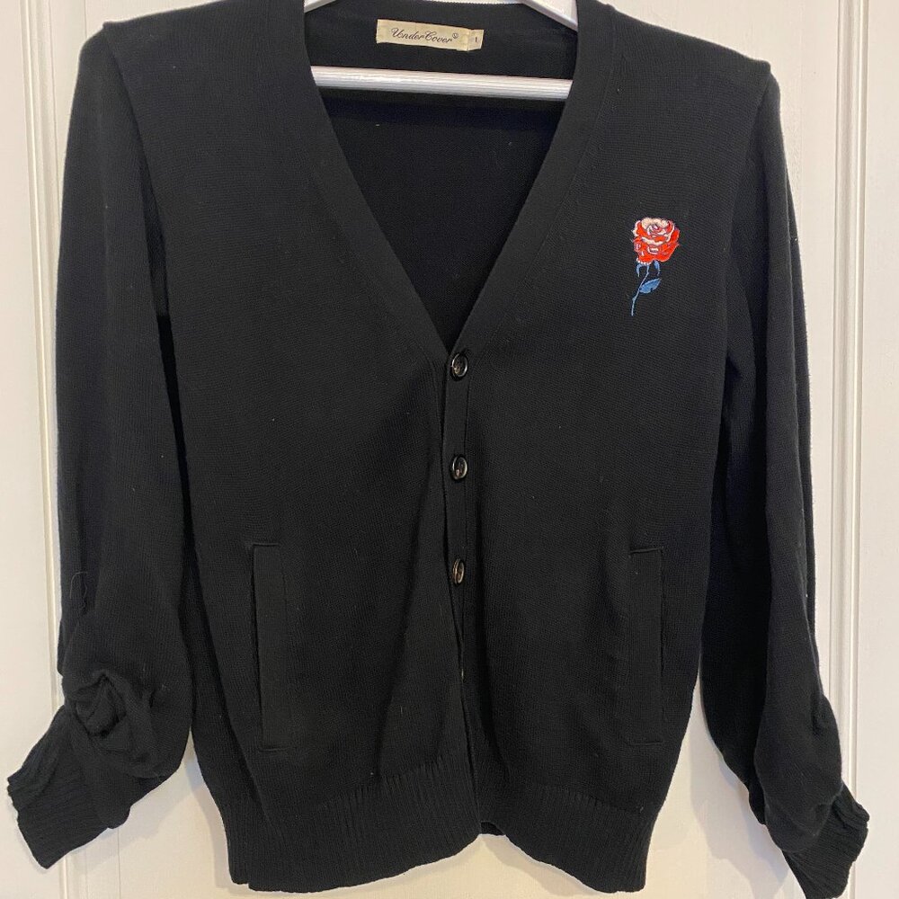 Undercover by Jun Takahashi Skull & Rose Cardigan